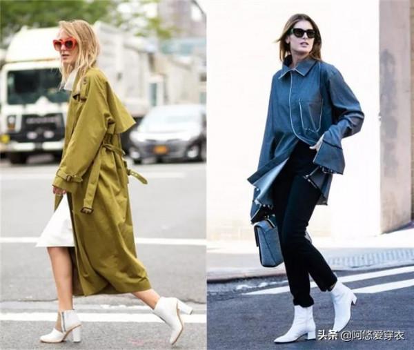 今年靴跟流行“穿粗不穿細”,穿著舒適還顯個高,太適合小個子了 今年靴跟流行“穿粗不穿細”,穿著舒適還顯個高,太適合小個子了