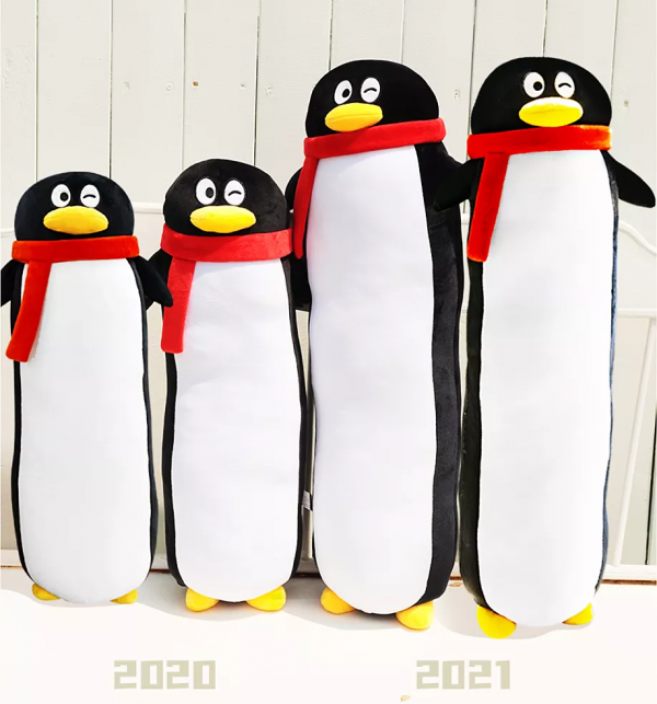 騰訊又出新“企鵝”形象?網友:變胖、變色、還變長了 騰訊又出新“企鵝”形象?網友:變胖、變色、還變長了