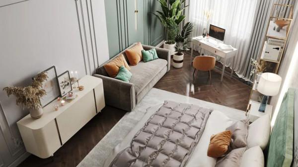 160㎡現代輕奢，精緻美宅