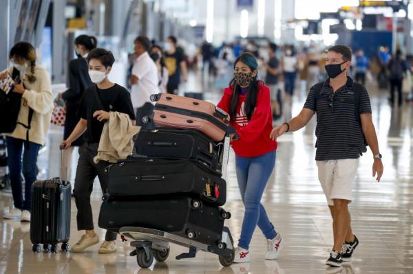 疫情下的泰國曼谷素萬那普機場 疫情下的泰國曼谷素萬那普機場