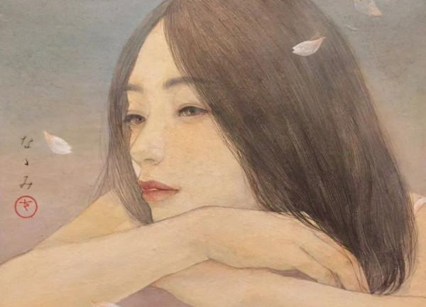 日本畫師筆下的現代女孩，太美了