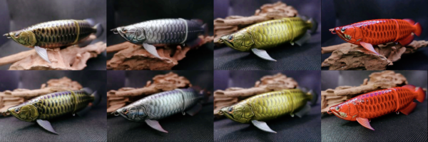 漁具速報：DRANCKRAZY皇系列藝術路亞餌“龍魚”