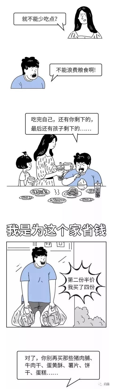 漫畫—《為了不減肥，男人拼了》