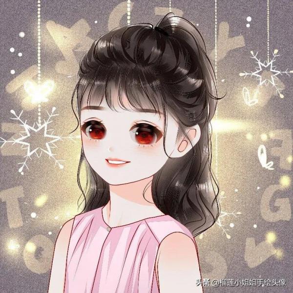 陽光治癒系的漫畫頭像，你一笑，整個世界都亮了