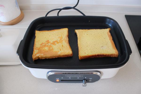 自制的甜品西多士,味道甜美,口感非常好 自制的甜品西多士,味道甜美,口感非常好