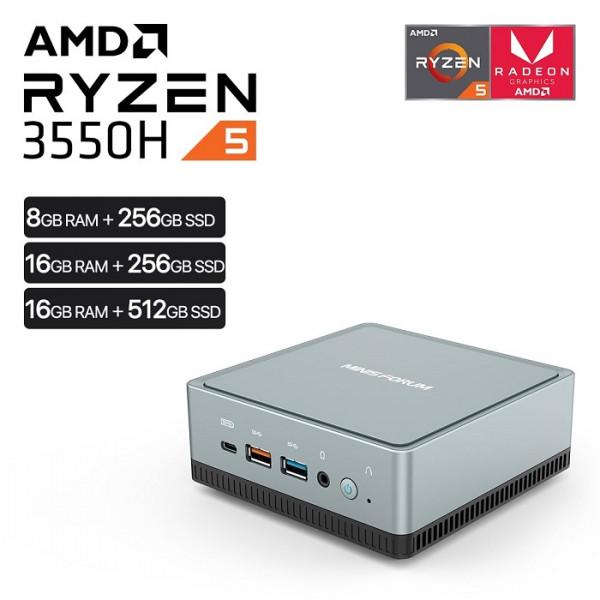Minisforum釋出UM350入門迷你PC：搭載銳龍R5-3550H APU