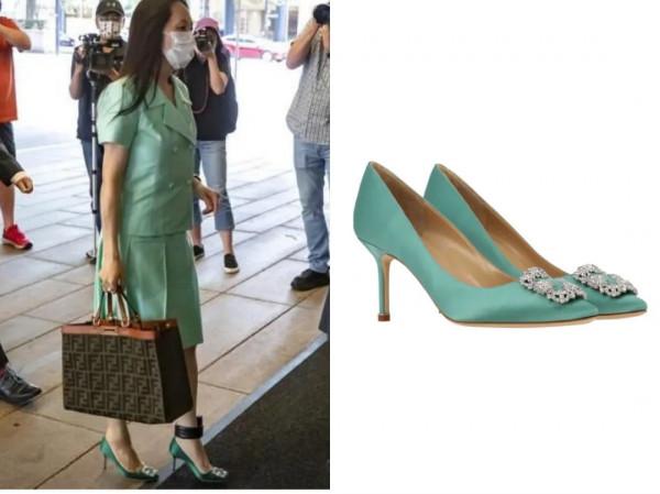 孟晚舟穿紅裙下飛機，女大佬都愛穿什麼品牌？