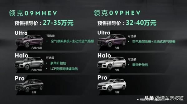 新車|首臺量產車下線,預售27萬元起,領克09值不值得買? 新車|首臺量產車下線,預售27萬元起,領克09值不值得買?