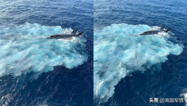 F-35墜南海前畫面曝光，砸航母甲板稀碎，美網友：對中國毫無勝算