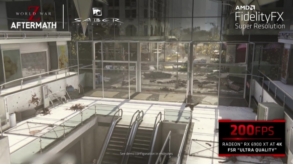 AMD展示FSR技術：《戰神》4K可57幀很流暢執行