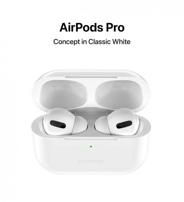 蘋果Airpods Pro不同顏色效果圖