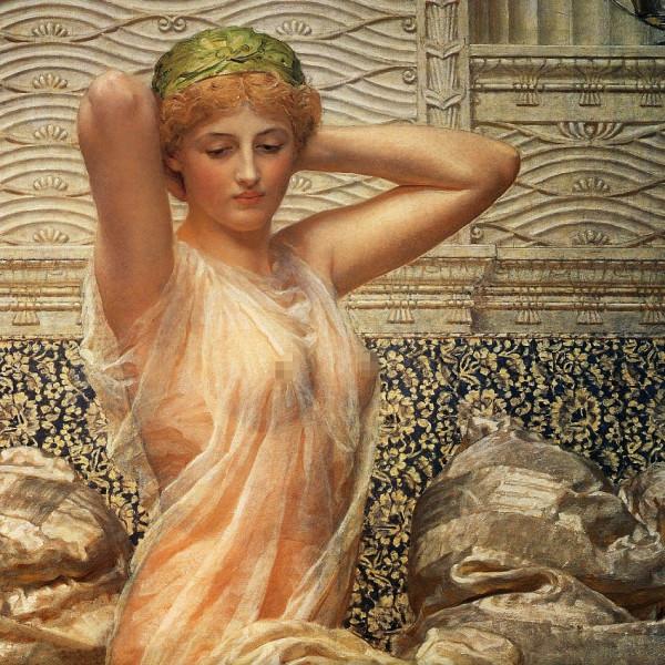 阿爾伯特·約瑟夫·摩爾 – 學術古典主義畫家作品欣賞