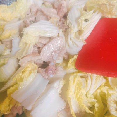 白菜五花肉燉凍豆腐粉條.「濃湯寶版」