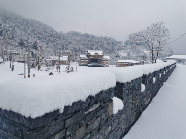 恰似北國風光，浪漫宣恩瑞雪入景好搶眼！