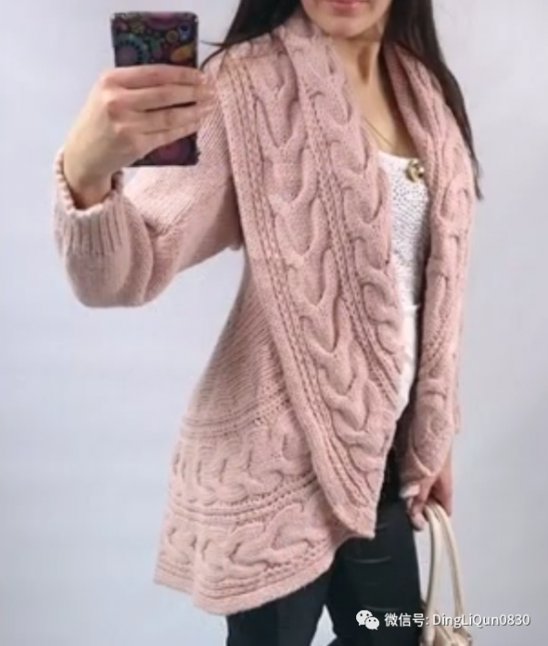 「針織作品」60款時尚流行的中長款開衫（尋找靈感）