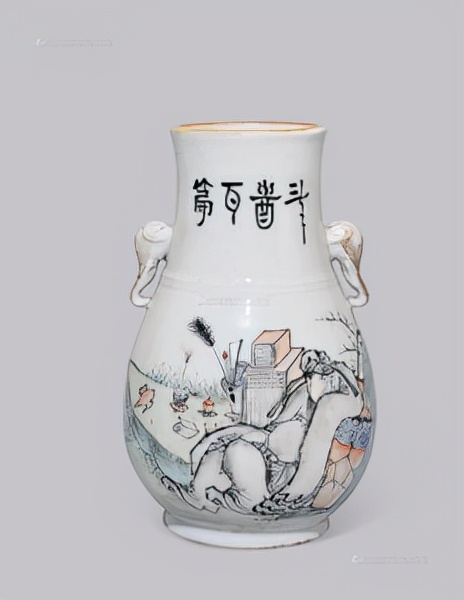 那些賣出百萬的淺絳彩瓷，你見過嗎