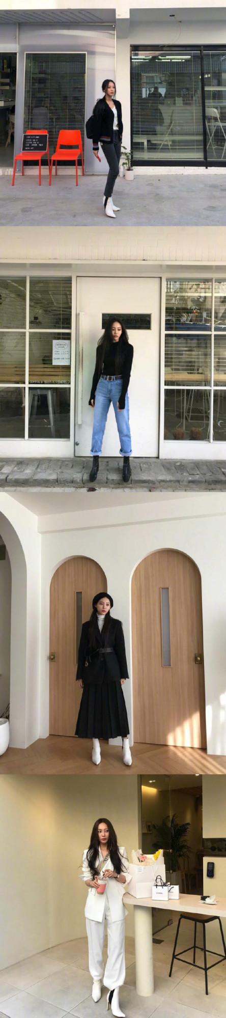 跟著韓國女生seonhye學習慵懶隨性的日常穿搭