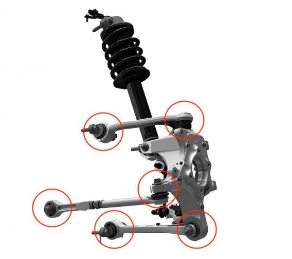汽車N年後底盤會發出各種異響，如何透過低成本來維護懸掛的效能