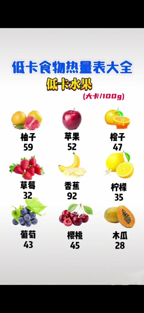 低卡食物熱量表大全,減肥塑形期間這樣吃準沒錯了 低卡食物熱量表大全,減肥塑形期間這樣吃準沒錯了