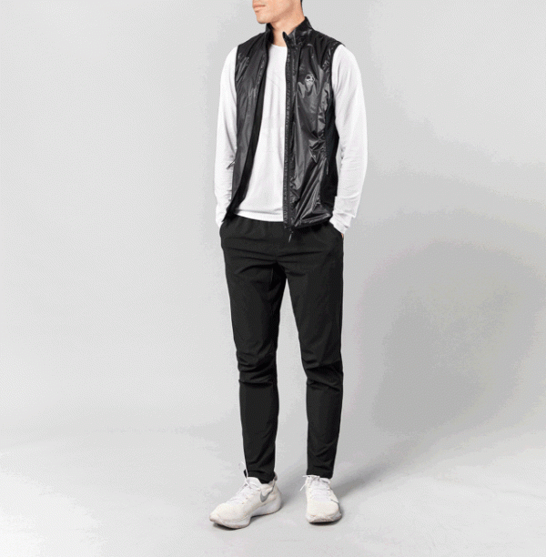 不拘一“面”的跑步馬甲，抵抗寒冷，保護”核心“