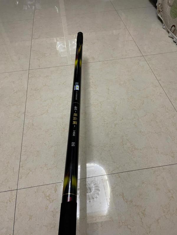 天氣冷了，傳統魚竿玩起來了