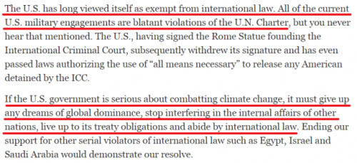 全球減排的“美國阻力”：美國軍隊——被忽略的“排放大戶”