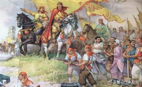 忠王李秀成部下失敗後回老家，兒子成為清朝滅亡的領導，後封上將