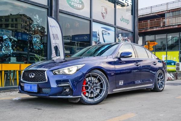 分享剎車改裝案例,英菲尼迪Q50L改裝TEI P60NS六活塞剎車卡鉗套裝 分享剎車改裝案例,英菲尼迪Q50L改裝TEI P60NS六活塞剎車卡鉗套裝