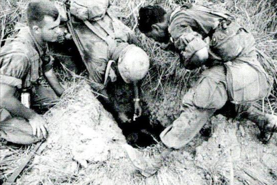 越南地道戰，美軍死無全屍成一生陰影，美軍最怕戰爭發生了什麼？