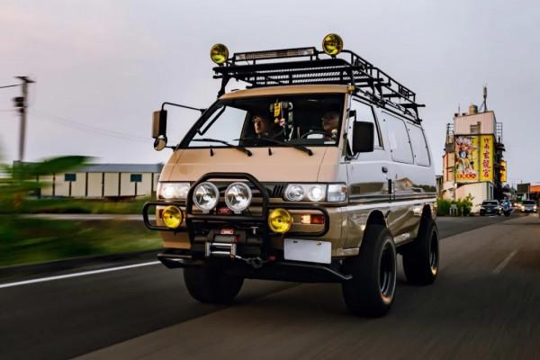 最能越野的麵包房車，三菱得利卡四驅版改裝