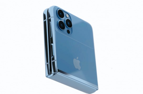 iPhone14Flip渲染圖：7英寸翻轉屏&plus;M1晶片，售價可能突破五位數