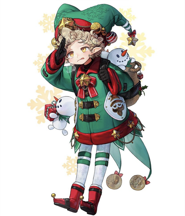 聖誕節擬人特輯，將聖誕節事物擬人為二次元形象，你能認出來嗎