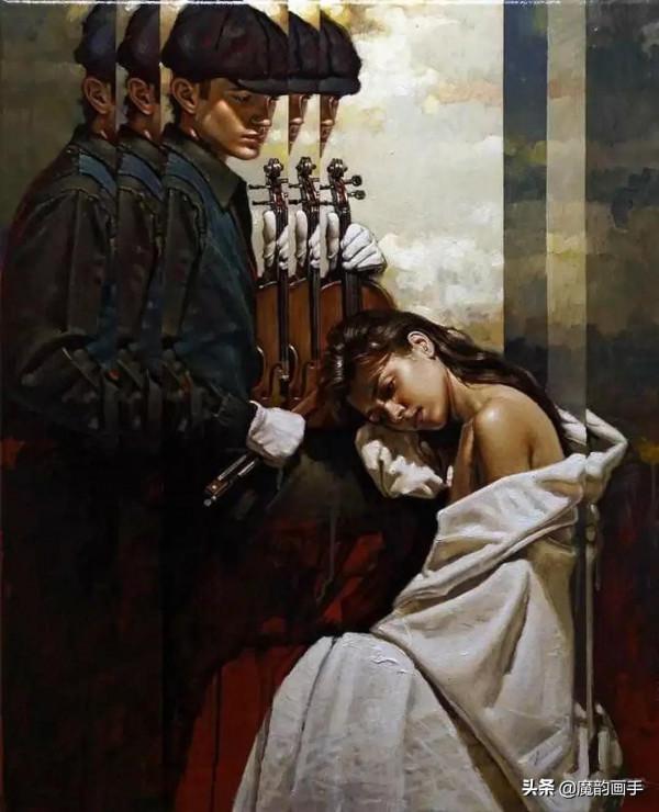 凝滯的空間瀰漫著神秘的氣息——迭戈·戴爾的另類油畫創作