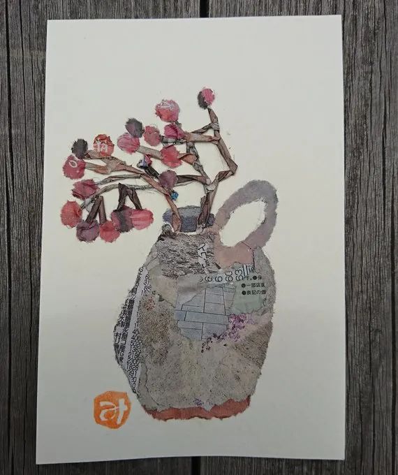 90歲開始學拼貼,日本“90後”奶奶用報紙拼貼生活點滴 90歲開始學拼貼,日本“90後”奶奶用報紙拼貼生活點滴