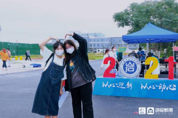 2551名萌新“亮相”山東石油化工學院 快來一睹他們的風采吧