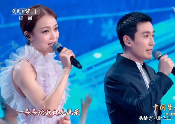 央視國慶晚會：謝霆鋒素顏仍帥氣，劉濤打扮俗氣，黃品源假髮明顯