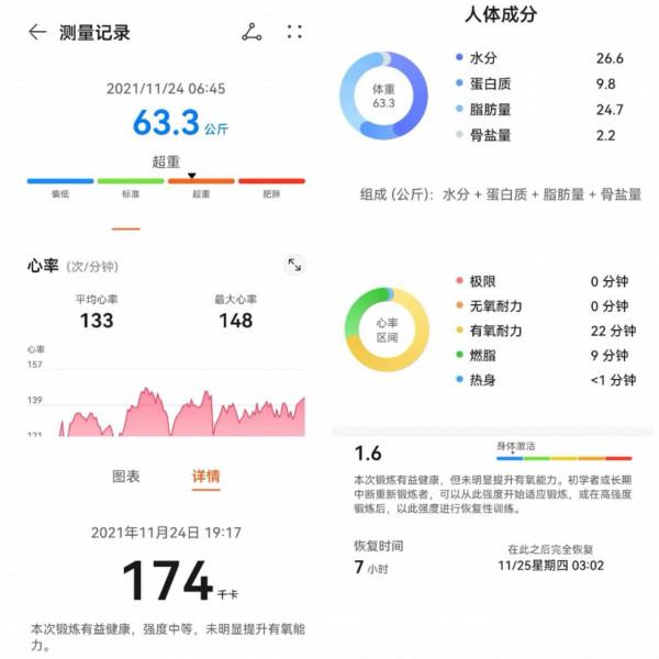 11月24日運動打卡