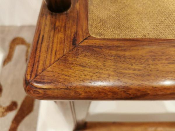 券口素直無聯幫棍,黃花梨四出頭椅早可到明 券口素直無聯幫棍,黃花梨四出頭椅早可到明