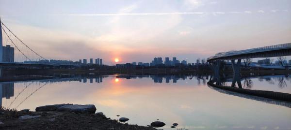 灞河幸福岸線，奧體中心段