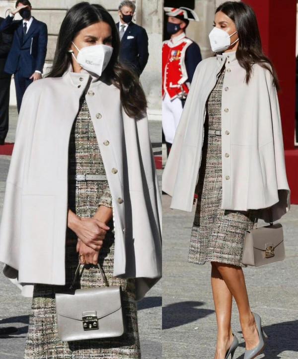 西班牙王后的出訪穿搭又火了！10套著裝吸睛奪目，時尚更甚從前