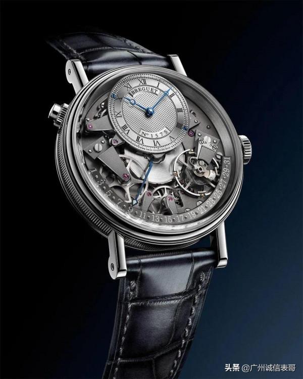 寶璣傳世系列Tradition Quantième Rétrograde 7597日期逆跳腕錶