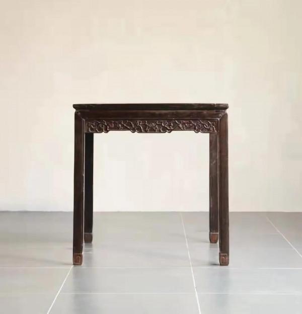 花梨木茶凳一套，鐵力 太師椅方臺一套