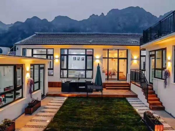 北京周邊民宿推薦：春節可約-超大泳池七室兩廳八衛一廚+巨幕投影