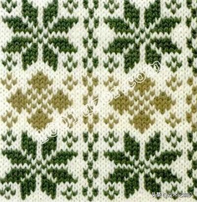 分享100款提花花樣，喜歡的現在就可以為家人準備秋冬毛衣（一）