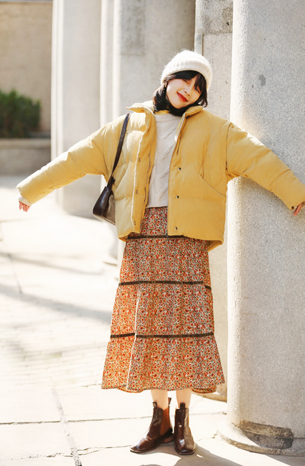 把褲子脫了!秋冬裙子+靴子才最適合小個子,巨時髦巨顯高 把褲子脫了!秋冬裙子+靴子才最適合小個子,巨時髦巨顯高