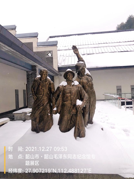 巧妙的邂逅：紀念館現“紅軍雪地行軍展”