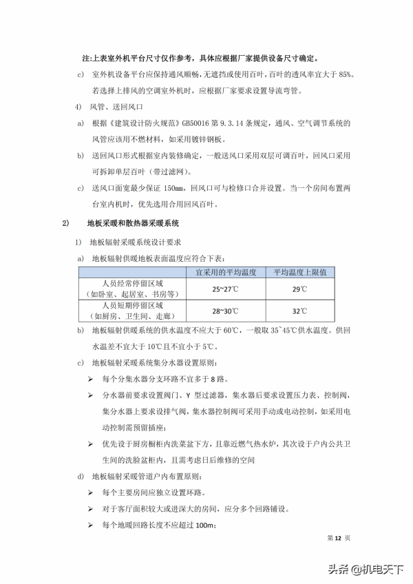 精裝修住宅戶內機電設計管控要點