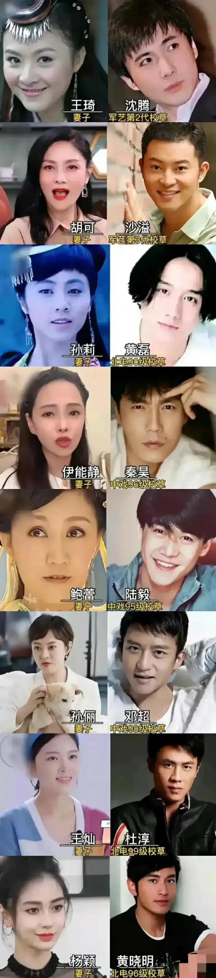 明星校草和她的夫人們