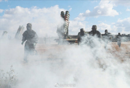 看空軍地導某旅實戰化演練超酷畫面