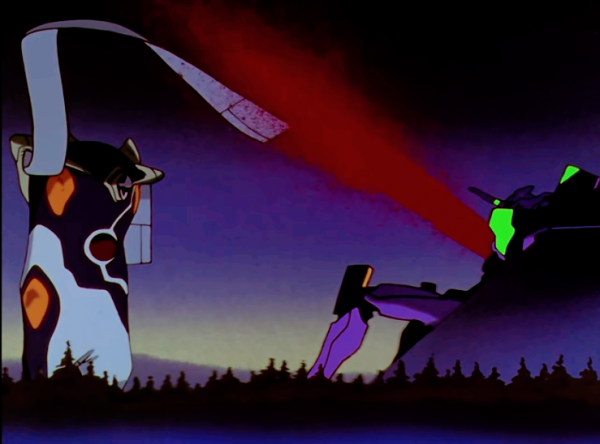 《新世紀福音戰士》第十四使徒力天使，被初號機吞噬的超強怪物